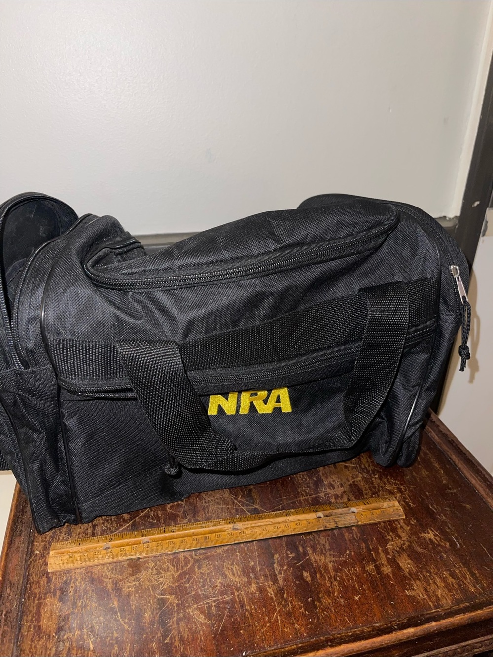 National Rifle Association NRA Black Duffle Bag Gun Case Duffel Bag
